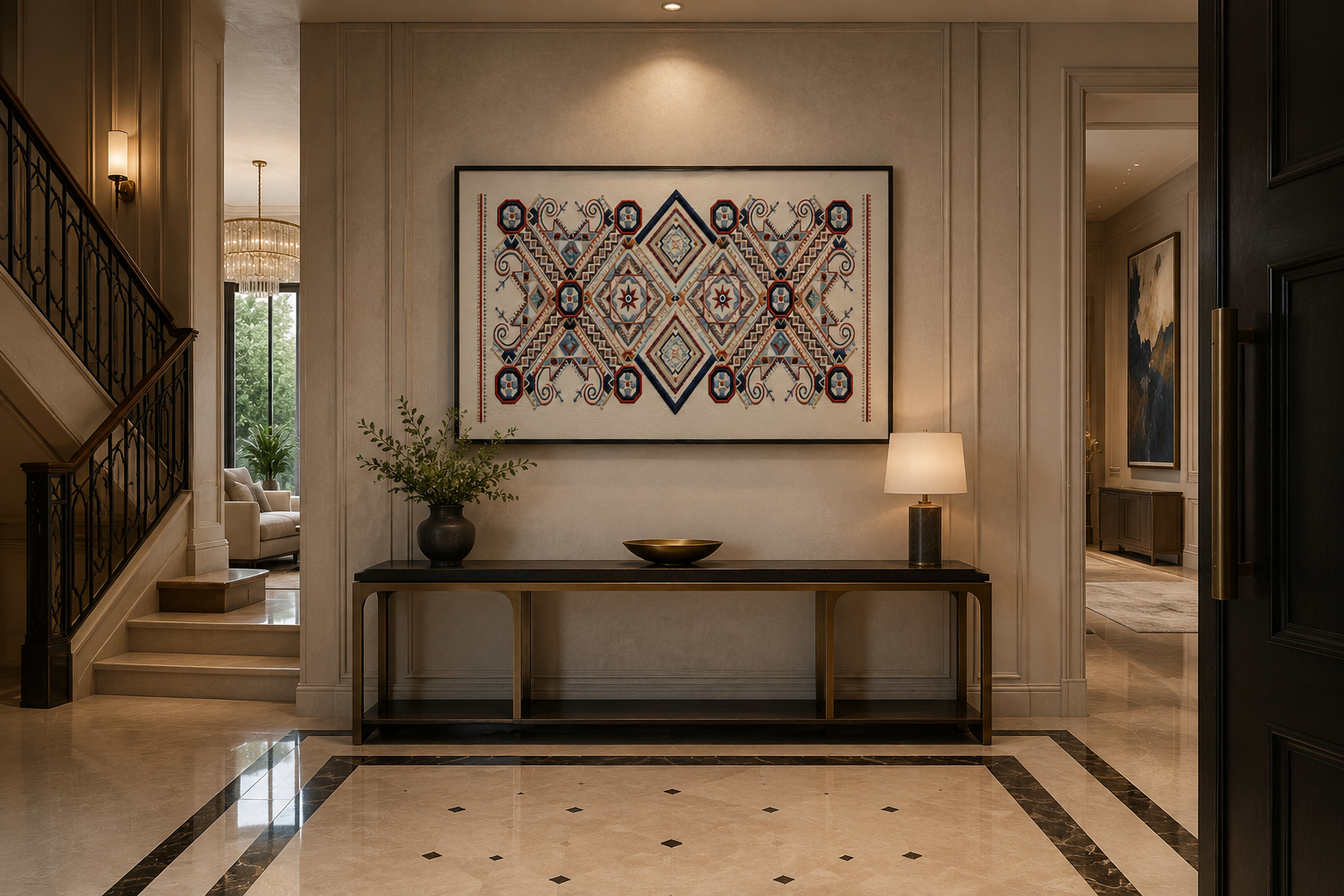 Grand Entry Hall featuring Oriental Spirit Collection